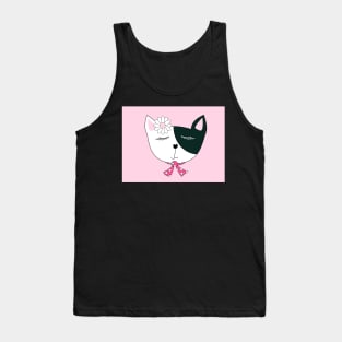 Pretty in Pink Pussy Cat Tank Top